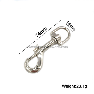 Nickel Plated Dog Leash Snap Hook