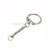  7/8 Inch DIY Lever Side Keychain Accessories with Snake Chain