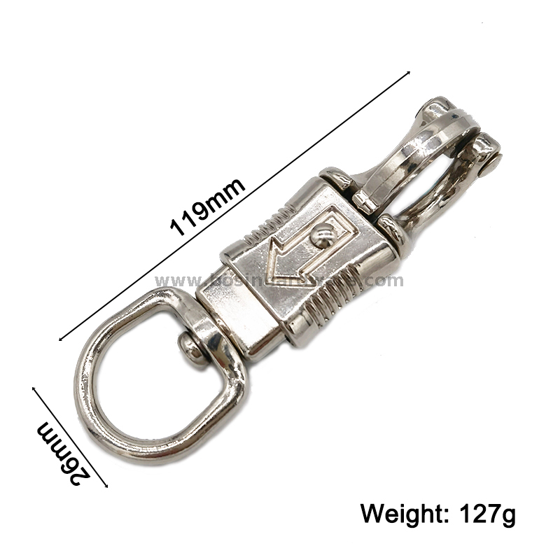  Resistent To Rust Panic Snap Hook with Swivel Eye