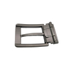  Matte Grey Pin Buckle Business Trouser Strap Leather Belts for Male
