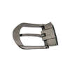 Brush Gunmetal Pin Type Zinc Alloy Bulk Prong Belt Buckles 