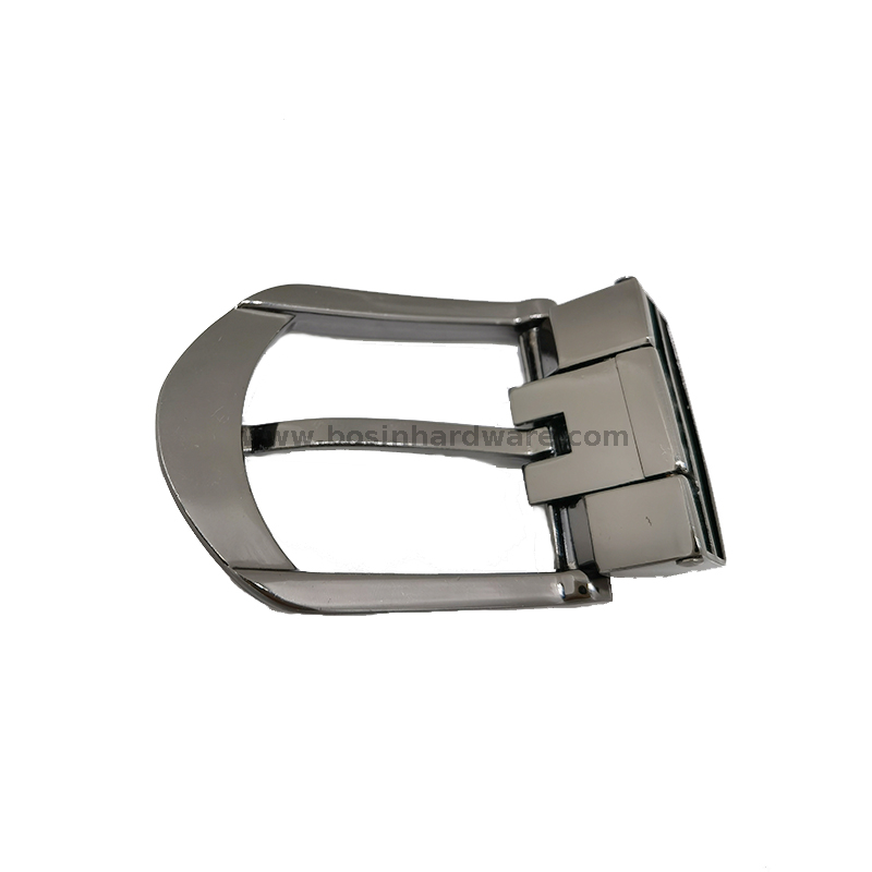 Brush Gunmetal Pin Type Zinc Alloy Bulk Prong Belt Buckles 