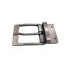 Good Quality Brush Matte Gray Reversible Clasp Belt Buckle 