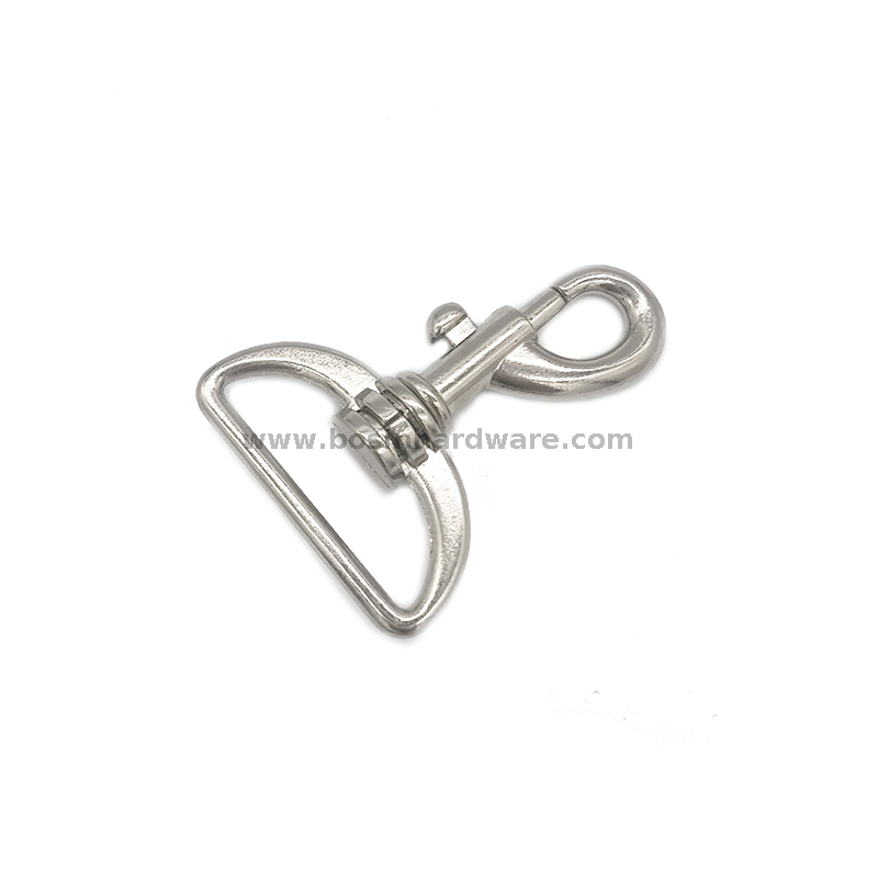 Semilunar Flat Rope Metal Swivel Hooks
