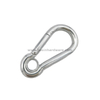  Zinc Plated Carabiner Spring Snap Hook with Eyelet