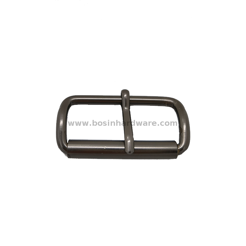 50MM Gunmetal Single Pin Buckle Roller Belt Buckle