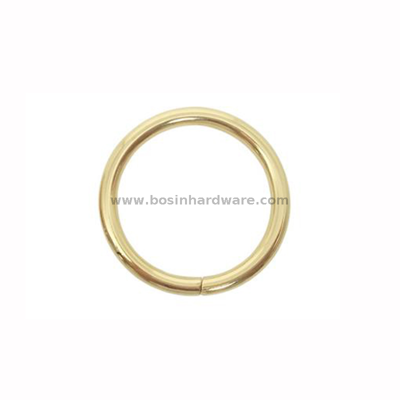 Colorfast Non Welded Gold Metal O Ring