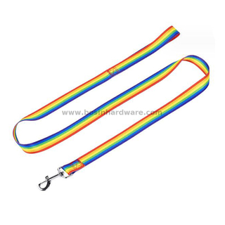 Hot Selling Rainbow Nylon Pet Leash for Dogs