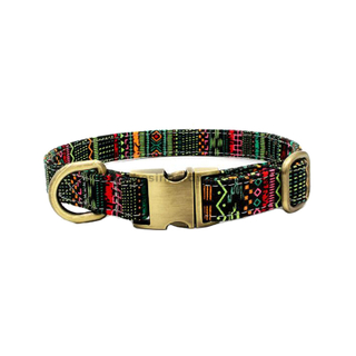 Cool Hip-hop Punk Style Dog Premium Collar with Custom Pattern
