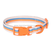 Fashion Three-color Stripe Adjustable Pet Collar