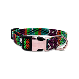 Wholesale Durable Half Metal Buckle Pet Collar