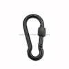 Climbing Black Screw Lock Carabiner Hooks