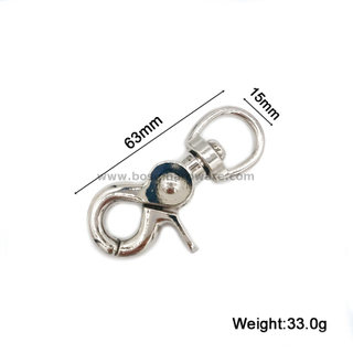 Swivel Eye Trigger Metal Snap Hook