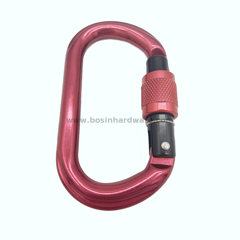 Good Load-bearing Rock Climbing Screw Gate Carabiner