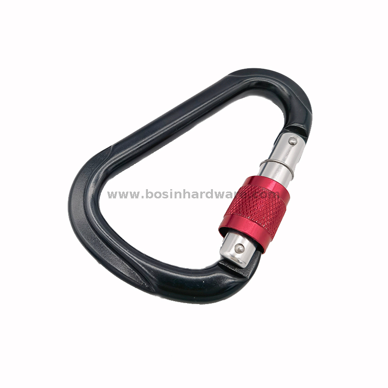 High Quality Diving Accessories Screwgate Aluminum Carabiner