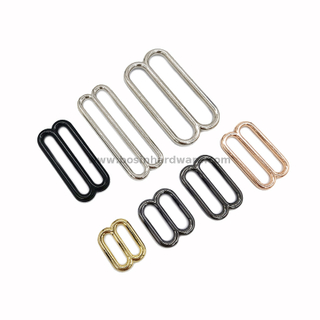 Multi Sizes Metal Belt Webbing Buckles Tri Glide Slider Buckle