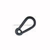 Stainless Steel Hammock Black Carabiner Hook with Eyelet