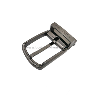 Gunmale Classical Business Pin Custom Logo Zinc Alloy Belt Buckle