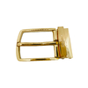 Golden Pin Buckle Belt With Holes Alloy Buckles for Women