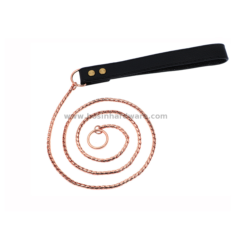 thumbnail interactive-video image 1 of Adjustable Nylon Dog Loop Slip Rope Leash – Training Lead, Choke Collar, S/M/L Sizes, Unisex, For French Bulldog Etc. 1 of 2