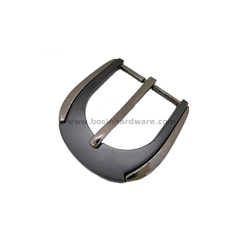55mm Big Size Dual Color Pin Metal Belt Buckle 
