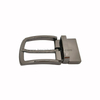 Luxury Polished Gunmetal Metal Reversible Pin Belt Buckle