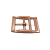 Rosegold Color Double Bar Pin Belt Buckle for Dog Collar