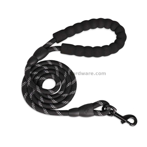 Wholesale Reflective Strong Rope Dog Leash with Soft Padded Handle