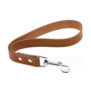 Custom Classical Premium Leather Dog Leash