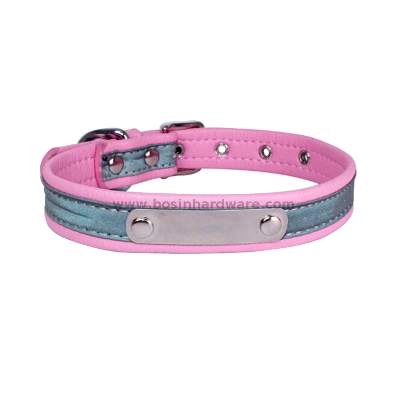 Personalized Logo Reflective Pet Collar for Big Cat 
