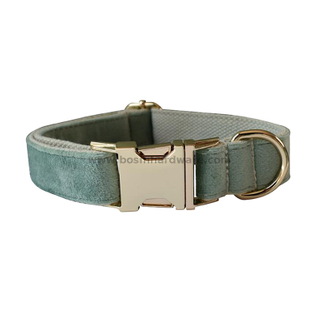 Good Quality Deluxe Soft Comfortable Velvet Dog Collars