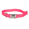Simple Diverse Colors Metal Buckle Quality Dog Collar
