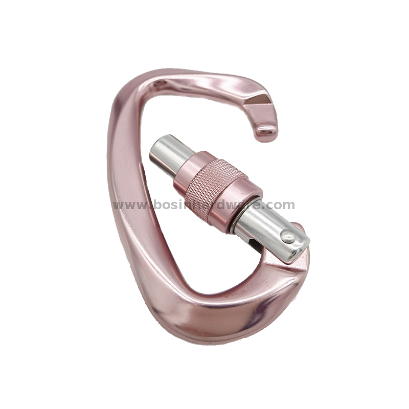Auto Screw Locking Hammock Aluminum Carabiner