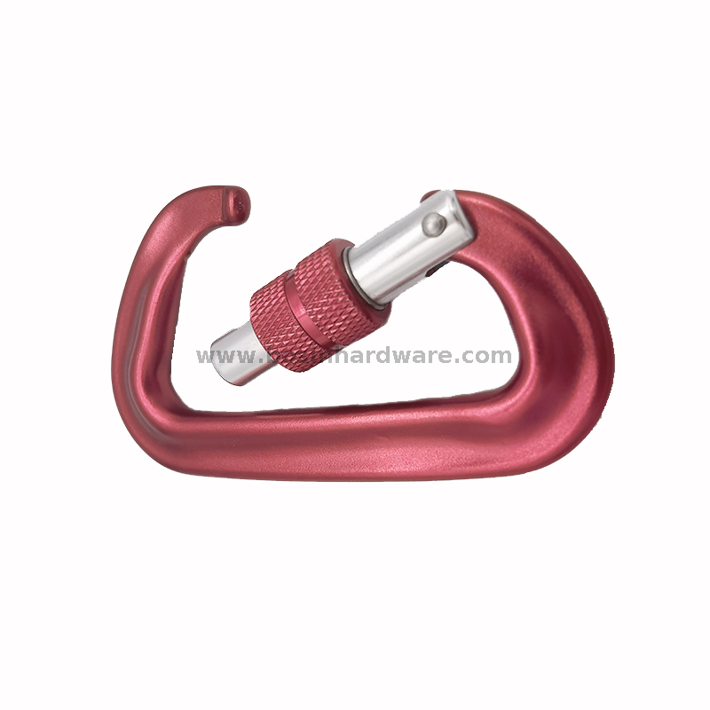 Outdoor Adventure Reliable Screw Asymmetrical Locking Carabiner