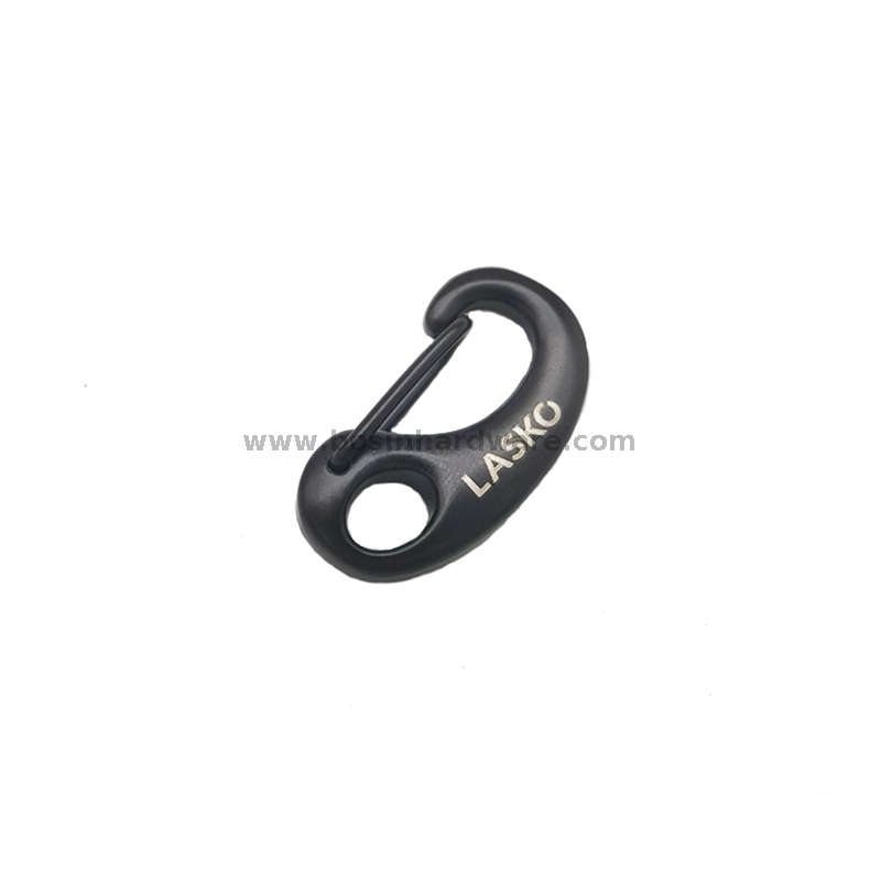 7/8 Inch Black Stainless Steel Jewelry Accessories Lobster Claw Clasp