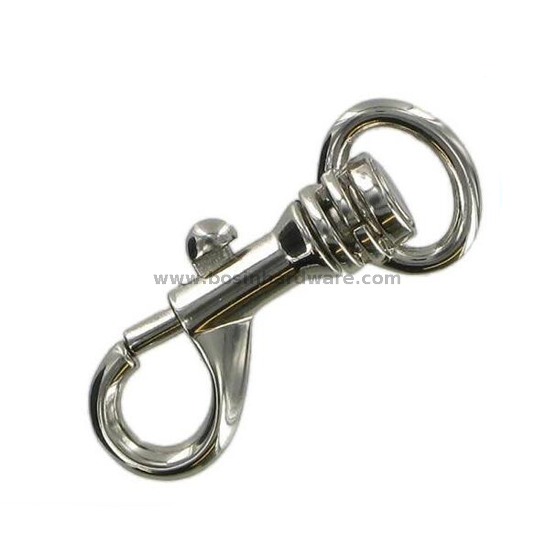 12mm Oval Eye Metal Snap Hook for Webbing