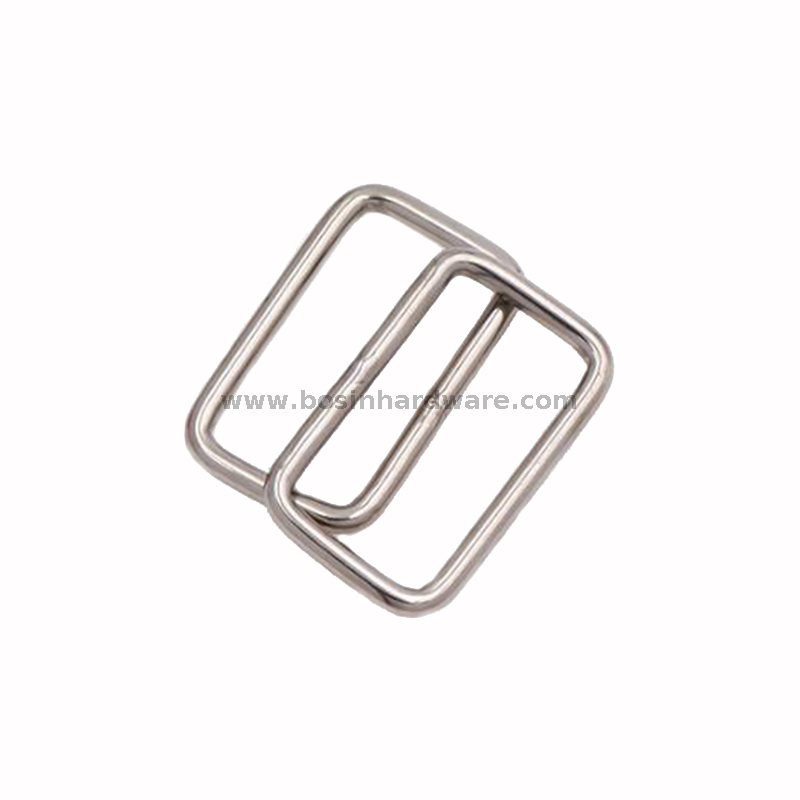 Stong Steel Welded Rectangle Loop Rings for Bags Strap