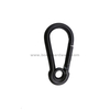 Stainless Steel Hammock Black Carabiner Hook with Eyelet