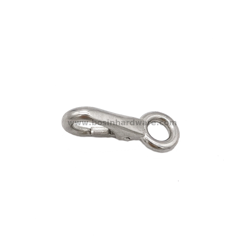 Stainless Steel Rigid Eye Snap Hook