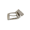 High Quality Glossy Reversilble Pin Metal Belt Buckle for Garment Accessories 