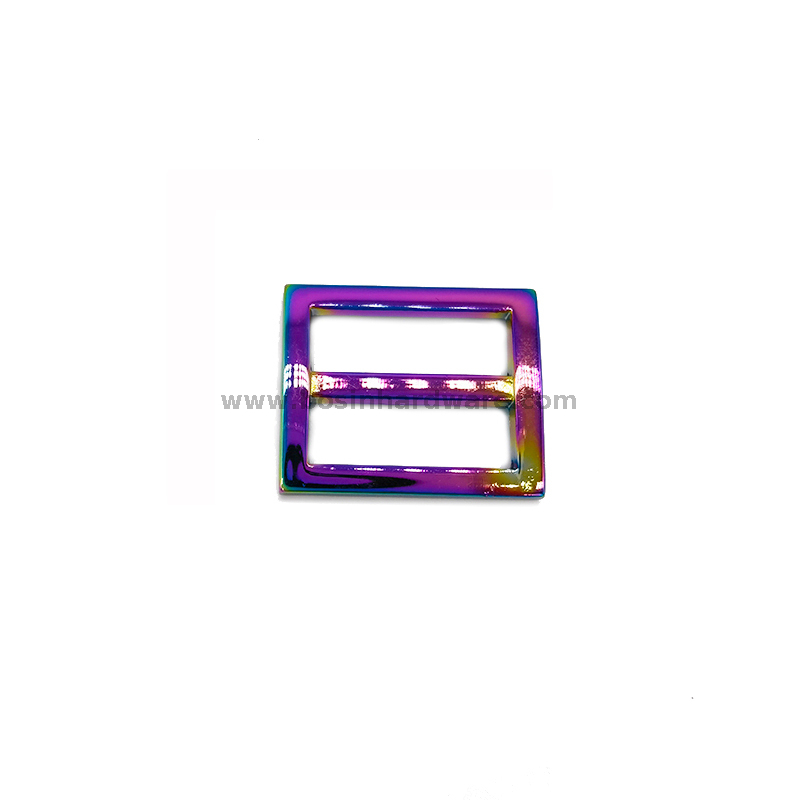 Rainbow Handbag Hardware Accessories Triglide Slider Connector Buckle