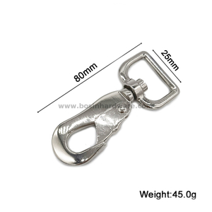 25mm Slack-rope Device Metal Hooks for Leash