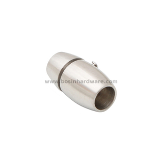 High Quality Brush Stainless Steel Oval Magnetic Screw Clasps