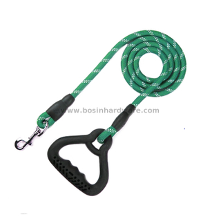 150cm Length Silicone Handle Dog Rope Reflective Dog Leash