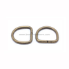 Heavy Duty Autique Brass Pet Collar Fittings Metal D Rings