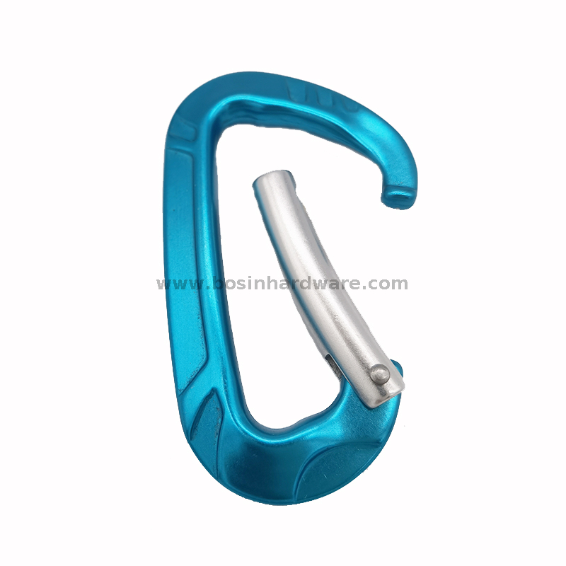  Sturdy Indeformable Tents Straight Gate Spring Carabiner