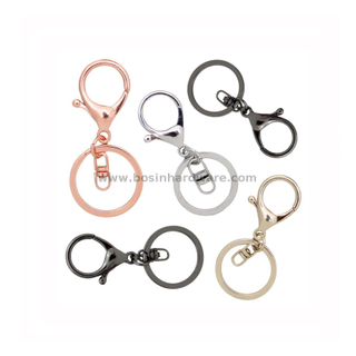 Good Quality Colorful Metal Lobster Clasp Chain DIY Jewelry Making Keychain