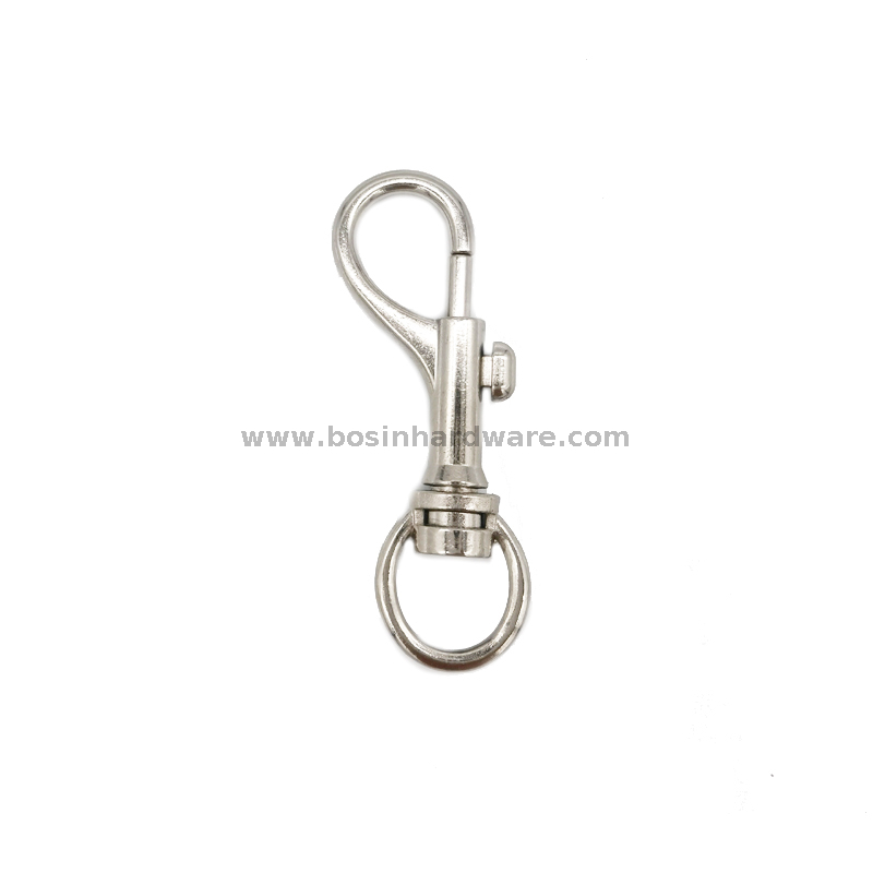  Round Eye 14mm Snap Hook For Key Chain