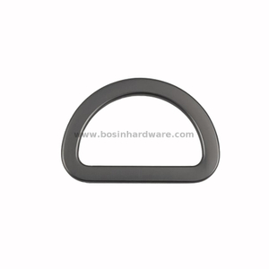 Matte Black D-ring Buckle Fat D Rings For Webbing Backpacks Straps