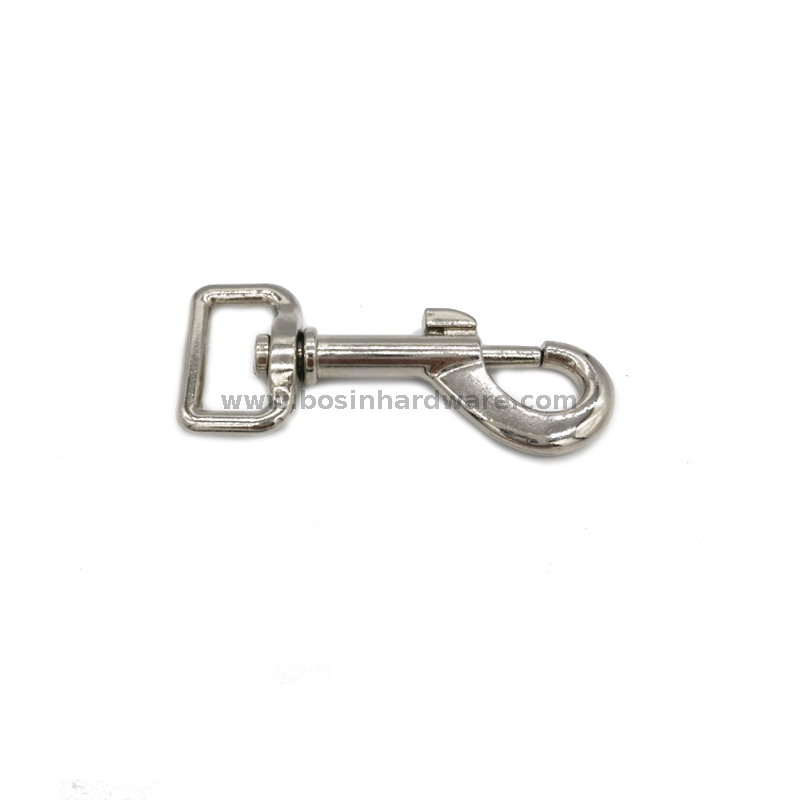 Medium Metal Snap Hook For Leather Dog Collar